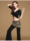 The New bollywood dance costumes Egypt Belly Dance Costume Indian Practice belly dance costume set