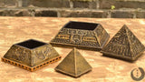 Storage Egyptian pyramid trinket box, stash box